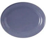 Seltmann Weiden Beat Color Glaze Servierplatte oval 35 x 28 cm - Fliederblau