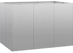vidaXL Pflanzk&uuml;bel 120x80x80 cm Verzinkter Stahl