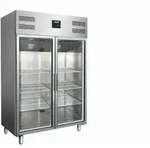 SARO Gewerbek&uuml;hlschrank mit Glast&uuml;r - 2/1 GN Modell GN 1200 TNG