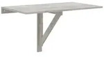 vidaXL Wand-Klapptisch Betongrau 100x60x56 cm Holzwerkstoff