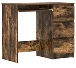 vidaXL Schreibtisch R&auml;uchereiche 90x45x76 cm Holzwerkstoff