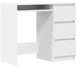 vidaXL Schreibtisch Wei&szlig; 90x45x76 cm Holzwerkstoff