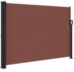 vidaXL Seitenmarkise Ausziehbar Braun 140x300 cm