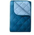 wometo Microfaser Sommer Steppbett 135x200 dunkelblau & blau / OEKO-TEX / kochfest