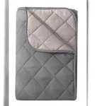 wometo Microfaser Sommer Steppbett 200x200 grau & hellgrau / OEKO-TEX / kochfest 95&deg;