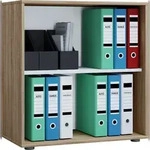 VCM B&uuml;roregal & B&uuml;cherregal Lona Sonoma-Eiche (S&auml;gerau) B. 70 x H. 74 x T....