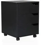Rollcontainer ORGANISER I schwarz / schwarz hjh OFFICE