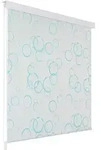 vidaXL Duschrollo 120 x 240 cm Blasenmuster