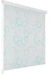 vidaXL Duschrollo 140 x 240 cm Blasenmuster