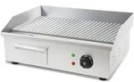 VERTES Grillplatte Bratplatte Plancha Grill Elektrisch 3000W aus Edelstahl