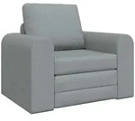 vidaXL Sofa Bett Hellgrau 98 x 71 x 83 cm Stoff
