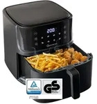 Sommertal Hei&szlig;luftfritteuse HF760 - 7,6L XXL Airfryer - Touchscreen, 8 Programme,