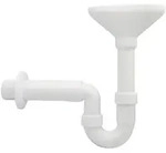 Otto Haas KG Trichtersiphon DN 50 mit Geruchsverschluss f&uuml;r Leckwasser Ablauf