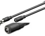 Goobay 71402 DC-Verl&auml;ngerungskabel 2,5 mm, Schwarz, 10 m - zur Stromversorgung