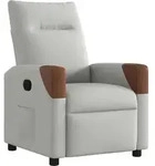 vidaXL Relaxsessel Wolkengrau Stoff