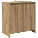 vidaXL Sideboard Artisan-Eiche 70x41x75 cm Holzwerkstoff