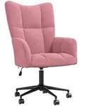 vidaXL Relaxsessel Rosa Samt