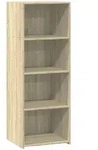 vidaXL Highboard Sonoma-Eiche 45x41x124 cm Holzwerkstoff