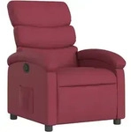 vidaXL Relaxsessel Weinrot Stoff