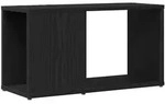 vidaXL TV-Schrank Schwarz Eichen-Optik 60x24x32 cm Holzwerkstoff