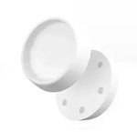 BAUHELD Gummif&uuml;&szlig;e Schwingungsd&auml;mpfer 67 x 60 mm 4 St&uuml;ck Wei&szlig;