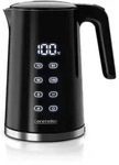 Arendo Edelstahl-Wasserkocher 1,7 l, 2200 W, Temperaturwahl 40 bis 100 &deg;C,