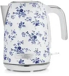 Laura Ashley Wasserkocher &ndash; 1,7 l, 2200 W, beleuchtetes Display, kabellos,...