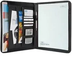 WEDO 58 5401 Schreibmappe Elegance A4 Kunstleder/Nylon schwarz