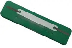 Heftstreifen Plastik, 34x150mm, 25 St&uuml;ck, hellgr&uuml;n Q-CONNECT 2012501010
