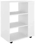 Rollschrank Spanplatte V2 | vidaXL : Farbe - Weiss