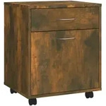 vidaXL Rollschrank R&auml;uchereiche 45x38x54 cm Holzwerkstoff