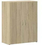 vidaXL Aktenschrank Sonoma-Eiche 60x32x77,5 cm Holzwerkstoff