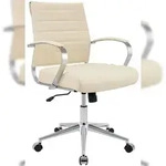 CLP B&uuml;rostuhl Oakland Stoff HBT: 90x57x62 cm creme Stoff
