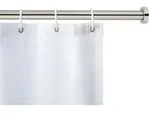 WENKO Teleskop-Duschstange Mod. Luz 110 - 185 cm, Chrom