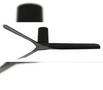 Lucci DC Deckenventilator Londo Schwarz mit Fernbedienung 132