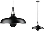 Paulmann Pendelleuchte Juna E27 max. 20W Champagner#Schwarz matt dimmbar Metall
