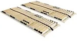 vidaXL Lattenroste 2 Stk. mit 28 Latten 7 Zonen 70 x 200 cm
