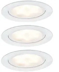 Paulmann LED M&ouml;beleinbauleuchten Micro Line 3er-Set rund 65mm 3x4,5W 3x300lm 230V 