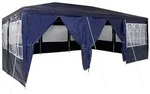 vidaXL Party-Zelt Blau 600 x 400 x 266 cm Polyethylen