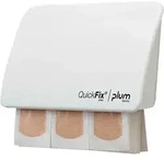 QuickFix Pflasterspender UNO 5532 wei&szlig; incl. Elastic Pflaster