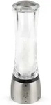 PEUGEOT Salzm&uuml;hle DAMAN 21cm Acryl Edelstahl uSelect Zirkonia-Mahlwerk Gew&uuml;rze