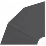 vidaXL Sichtschutz f&uuml;r Balkon Schwarz 140 x 140 cm Modell Soleil Horizon Max