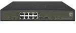 LevelOne Hilbert 10-Port Gigabit PoE Smart Lite Switch, 8 PoE Ausg&auml;nge, 2 x Gigabit
