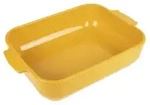 PEUGEOT Keramik Auflaufform APPOLIA 40cm Rechteckig Safrangelb...