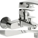 Hansa Wannen-Hebelmischer Hansapinto Neu f. Wand. Umstellung Brause/Wanne chrom