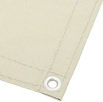vidaXL Balkon-Sichtschutz Creme 120x800 cm 100 % Polyester-Oxford