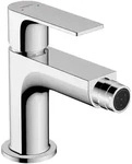 hansgrohe Rebris E Einhebel-Bidetmischer mit Metall Zugstangen-Ablaufgarnitur, Chrom