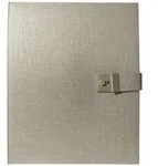 Goldbuch 53606 Dokumentenmappe Summertime Trend - 27,5 x 34 cm, grau