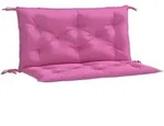 vidaXL Gartenbank-Auflagen 2 Stk. Rosa 100x50x7 cm Stoff