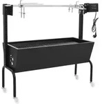 vidaXL Elektrische BBQ-Rotisserie Edelstahl